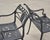 Kenneth Lynch Style Star and Dolphin Garden Table and Six Chairs For Sale - Image 13 of 18