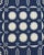 Early 19Thc Woven Double Weave Coverlet in Indigo & White For Sale - Image 11 of 11