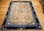 19th Century Chinese Peking Rug, Hand-Knotted Wool, Tan & Blue, 11' x 15' For Sale - Image 11 of 18