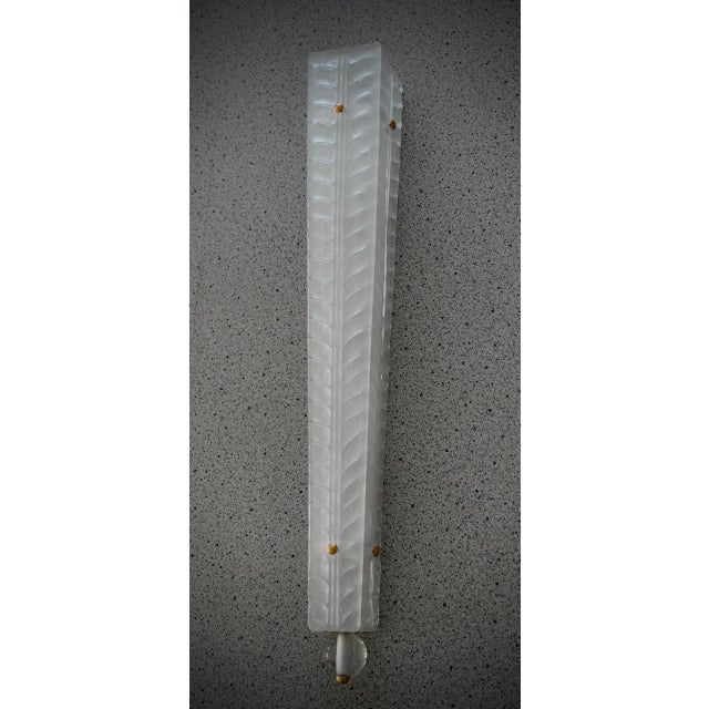 Murano Art Glass Wall Light, 2000s For Sale - Image 7 of 9