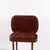 Wood Mahogany Lamp Table or Sewing Table with Brass Lock and Tapered Legs, 1920 For Sale - Image 7 of 15