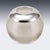 20th Century English Monumental Silver-Mounted Glass Match Striker, 1938 For Sale - Image 3 of 10