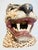 Pair of Vintage Hand Painted Folk Art Tiger and Cheetah Masks For Sale - Image 9 of 12