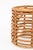 Rattan and Wicker Round Pouf Stool attributed to Tito Agnoli, Italy, 1960s For Sale - Image 6 of 12