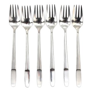 Forks Model 2070 by Helmut Alder for Anvil from Amboss, 1959, Set of 6 For Sale