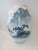 Ceramic Monumental Chinoiserie Botanical Japanese Scenic Baluster Vase With Calligraphy Signature For Sale - Image 7 of 16