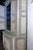 Blue French Regence Bombe Painted "Buffet Deux Corps" For Sale - Image 8 of 10