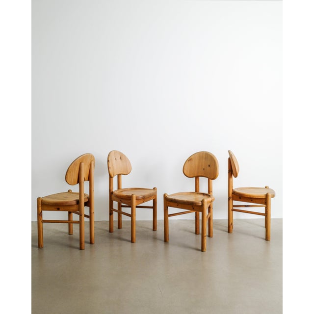 Wood Mid-Century Danish Wooden Dining Chairs by Rainer Daumiller for Hirtshals Sawmill, Denmark, 1970s, Set of 4 For Sale - Image 7 of 7
