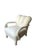 German White Armchair, 1950s For Sale - Image 6 of 6