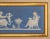 Wedgwood Wedgwood Blue Dip Jasperware Bas Relief Panel For Sale - Image 4 of 8
