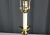 1990s Brass Fire Hose Nozzle Table Lamp "Fire Station No. 4" Plaque For Sale - Image 6 of 10