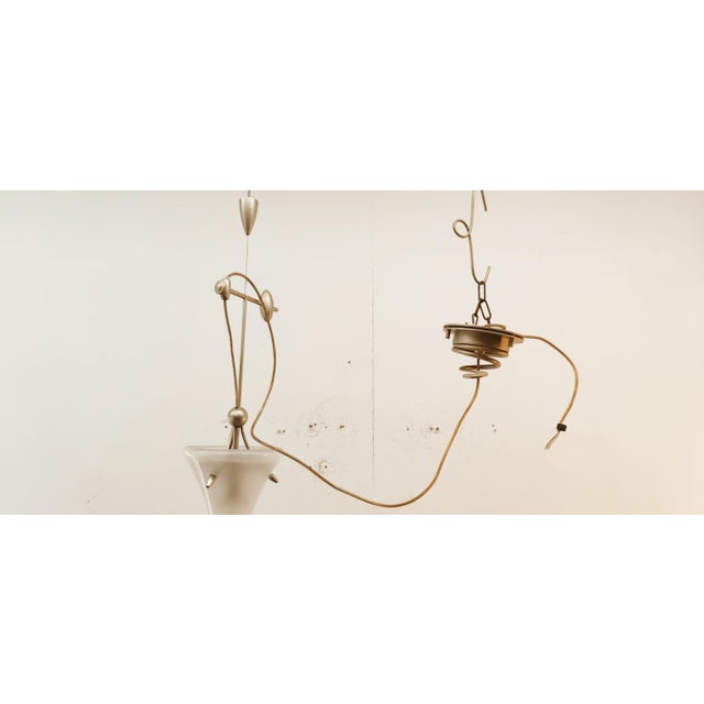 Murano Glass Suspension Light For Sale - Image 4 of 18