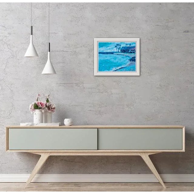 Modern Impressionist Oil Painting Maui Hawaii Plein Air For Sale - Image 4 of 12