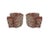 1980s Hexagonal Barrel Back Chairs in Leopard - A Pair For Sale - Image 5 of 9