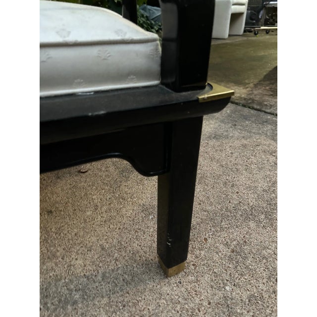 James Mont Style Chinoiserie Ming Horseshoe Chairs Attributed to Century Furniture - A Pair For Sale - Image 11 of 11