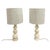 Vintage Italian Travertine Lamps, Set of 2 For Sale - Image 6 of 6