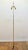 Albert Hadley 1970s Gilded Floor Lamp Attributed to Albert Hadley For Sale - Image 4 of 11