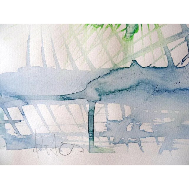 Maris Abilevs, Morning, 2021, Mixed Media on Paper For Sale - Image 3 of 4