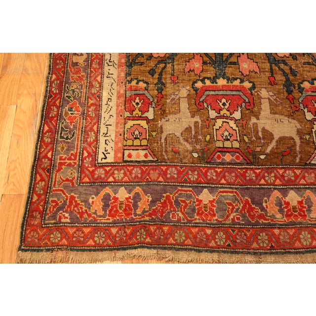 Textile Nazmiyal Collection Antique Caucasian Tree of Life Karabagh Rug For Sale - Image 7 of 10
