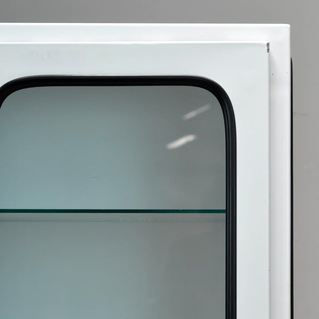 Black Vintage Medical Cabinet, 1970s For Sale - Image 8 of 10