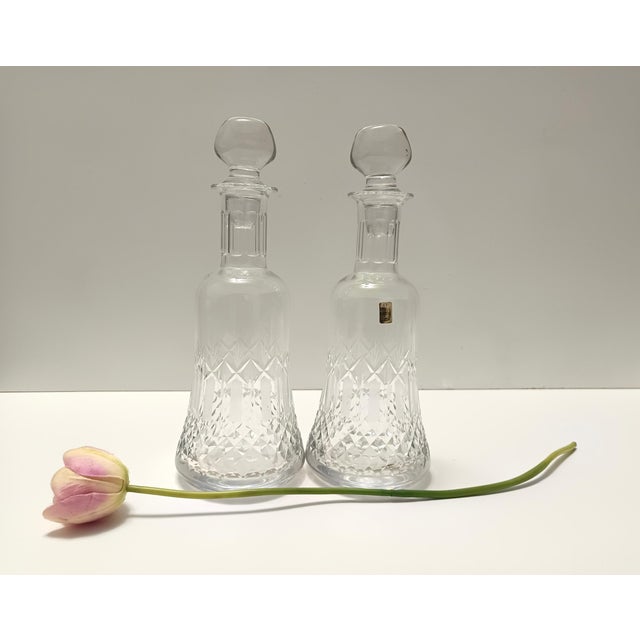 Made in Germany, in 1970s. These decanters are made in hand-polished crystal. These are vintage pieces, therefore they...