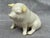 Belleek Pottery Ltd. Vintage Irish Belleek Porcelain Pig For Sale - Image 4 of 13