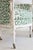 American Green Schumacher Cheetah Antique Chair on Casters For Sale - Image 3 of 4