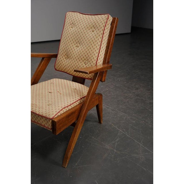 Mid-Century Armchair, 1950s For Sale - Image 10 of 14