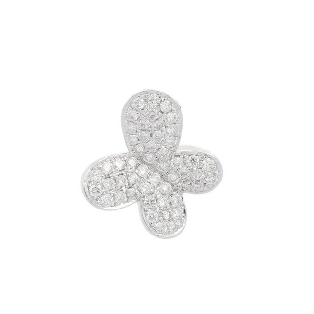 Diamond Butterfly pendant in 14K Gold. It has round cut diamonds that completes your look with a decent touch. This...