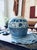 Beautiful antique Chinese blue-and-white ginger jar, dating to the late 19th to very early 20th century. The jar has a...