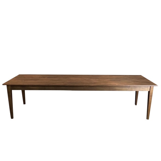 Big Farm Table in Ash with Zone Feet For Sale