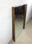 Mid Century Modern Tall Rectangular Wall Mirror With Unique Two Sided Walnut Frame and Beveled Edge For Sale - Image 10 of 14