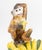 Italian Maiolica Monkey and Bananas Form Centerpiece Bowl. 12.75" H x 12.25" W x 11.75" D. Provenance: From an Upper East...