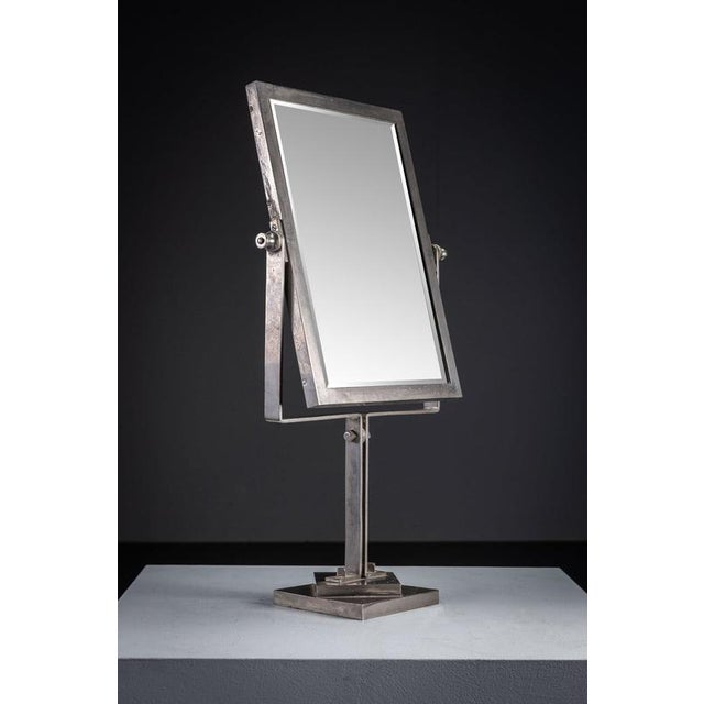 Metal Art Deco Table Mirror, 1930s For Sale - Image 7 of 14
