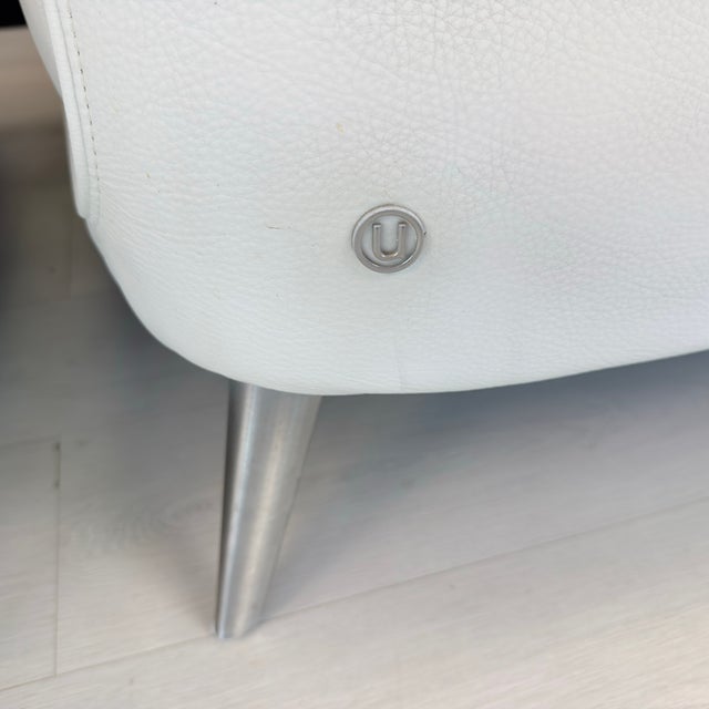 Natuzzi Italia Platea Armchairs - A Pair For Sale - Image 10 of 13