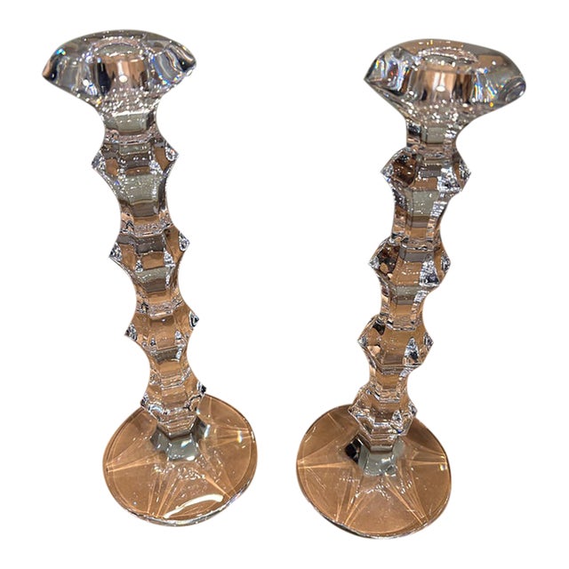 1990s Faberge Imperial Collection Candlestick Holders For Sale
