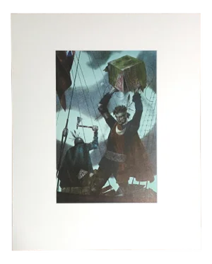 1975 "The Boston Tea Party" Joseph Hirsch Print from the Kent Spirit of Independence Portfolio