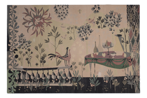 Le Déjeuner Wall Tapestry by René Fumeron for Ateliers De Abusson, 1960s