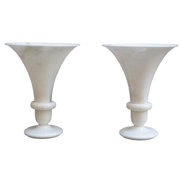 1970s Pair of Polished Marble Table Lamps For Sale - Image 15 of 18