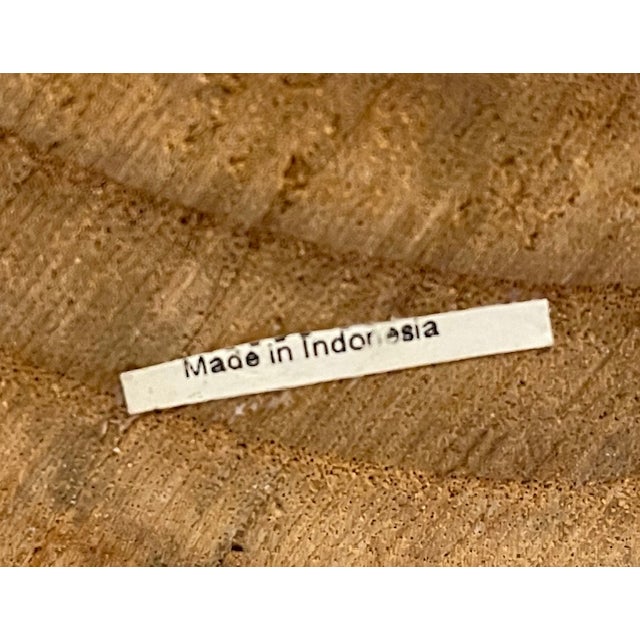 Brown Hand Carved Wooden Dolphin, Vintage For Sale - Image 8 of 9