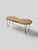 Vintage Peanut Wicker Bench from Ikea, Sweden, 1990, in Flawless conditions. Designed 1990 to 1999