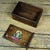 1980s 1980s Rosewood Mother-of-Pearl Inlaid Four-Armed Guanyin Puzzle / Secret Compartment Box For Sale - Image 5 of 10