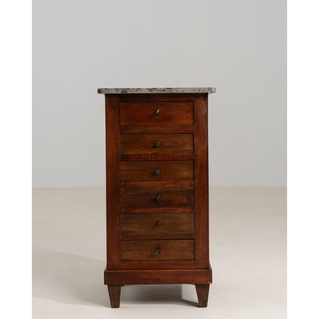 19th Century France Brown Wood Chests of Drawers For Sale In Greensboro - Image 6 of 11