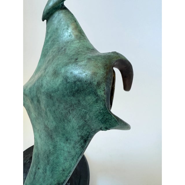 Mantas in Flight - Bronze Sculpture For Sale In Dallas - Image 6 of 7