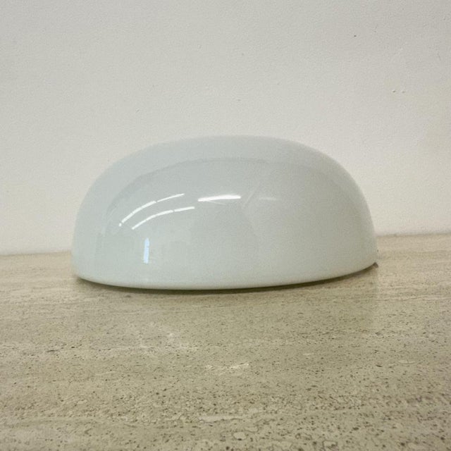 Dutch Ceiling Lamp in Glass from Gispen, 1930s For Sale - Image 11 of 11