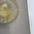 Gold Amber Textured Wall Light in the style of Helena Tynell for Glashütte Limburg, 1960s For Sale - Image 8 of 18