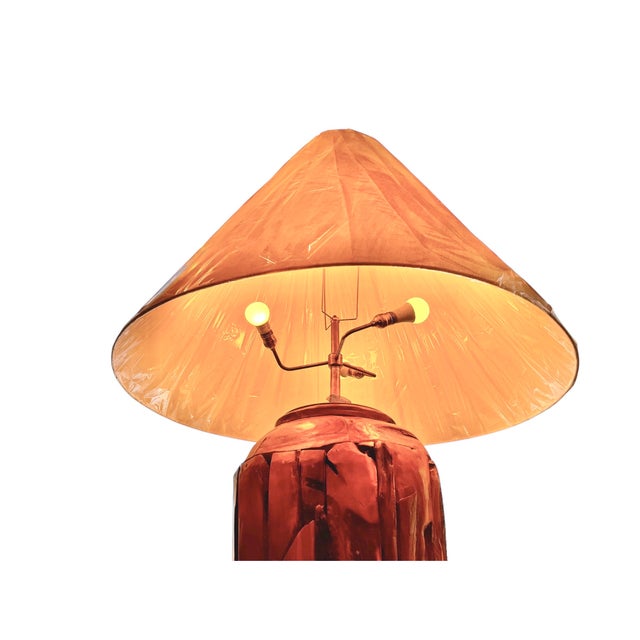 82”H x 35 1/2”Diameter Without Lampshade: 15”W x 82”H Lampshade: 35 1/2”Diameter x 33”H Base Width: 10” Diameter...