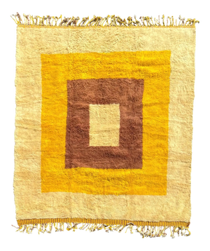 Moroccan Mrirt Wool Rug, 2010s