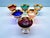 Metal Colored Murano Glass Cups from Manifattura Di Murano, 1970s, Set of 6 For Sale - Image 7 of 9