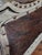 One-of-a-Kind Cowhide & Vintage Feed Sack Wingback Chair For Sale In Indianapolis - Image 6 of 7